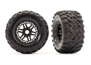 TRAXXAS Reifen auf Felge montiert Felge schwarz Maxx All-Terrain