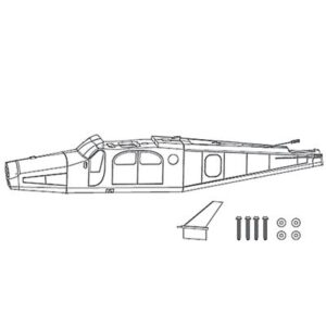 Pilatus PC-6 1.700 ARF Ersatzrumpf