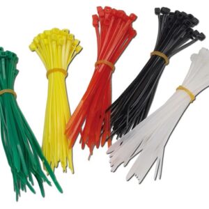 Kabelbinder Sortiment 200 Stück in 5 Farben E200