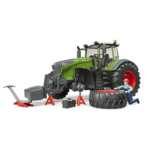 BRUDER-Traktor FENDT+Mechaniker+Werkz. 04041