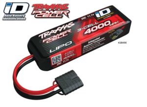 TRAXXAS LIPO 4000V 11,1V 3-Zellen 25C mit iD-Stecker