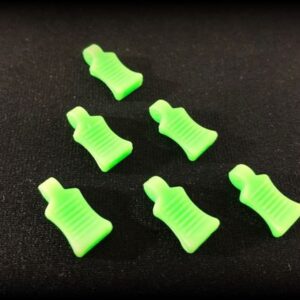 Gummi Splint – Grip, neon-grün (6) Splinthalter