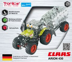 Claas Arion 430 mit Anhänger
