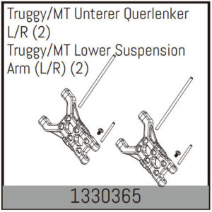 ET Absima Truggy/MT unterer Querlenker L/R (2) Torch Gen2.1