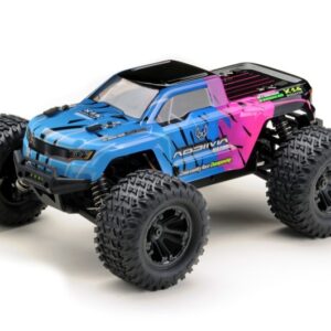 Absima 1:16 Monster Truck MINI AMT 4WD RTR – 1:16 Monster Truck MINI AMT pink/blau 4WD RTR