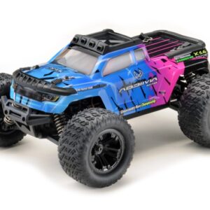 Absima 1:16 Monster Truck MINI AMT 4WD RTR – 1:16 Monster Truck MINI AMT pink/blau 4WD RTR