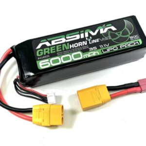 Absima Greenhorn Vol.2 LiPo 3S 11,1V-50C 6000 SC (XT90/T-Plug)