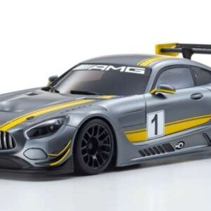 Kyosho MINI-Z Scale Karosserie Mercedes AMG GT3 SILBER Nr.1